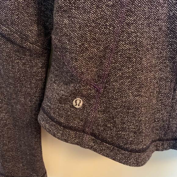 Lululemon Forme jacket herringbone Sz6 - Picture 11 of 12